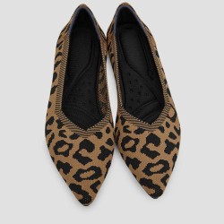 Woven Ballerina Flat Shoes
