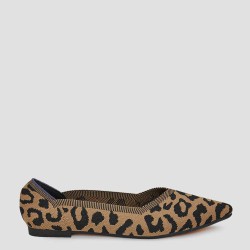 Woven Ballerina Flat Shoes