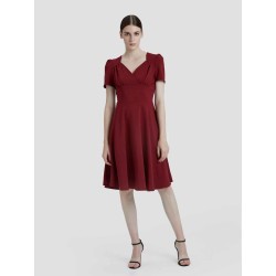Flared Queen Anne Dress