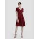 Flared Queen Anne Dress Flared Queen Anne Dress