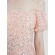 Off-the-shoulder Sequin Dress Off-the-shoulder Sequin Dress