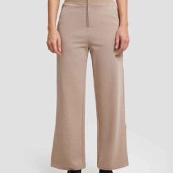 High-waist Threaded Slit Sweatpant