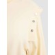 Shoulder Button Knit Sweatshirt Shoulder Button Knit Sweatshirt