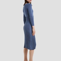 Long Sleeve Knit Dress