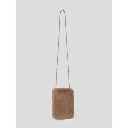 Faux-Fur Crossbody Pouch