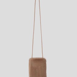 Faux-Fur Crossbody Pouch