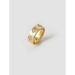 Four Petal Flower Ring