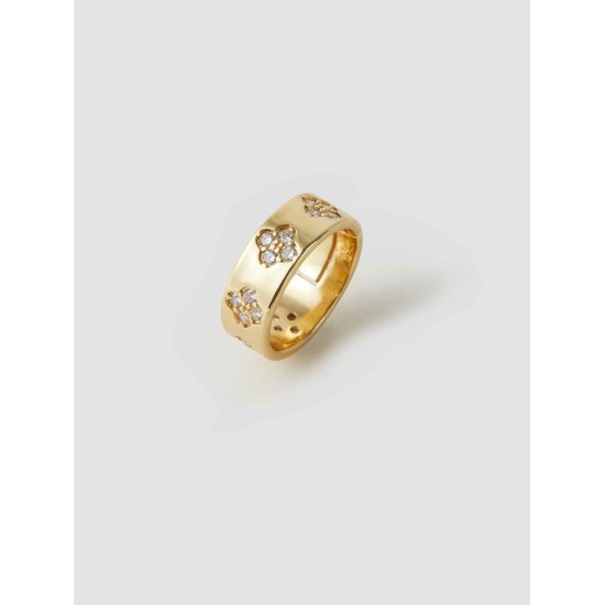 Four Petal Flower Ring Four Petal Flower Ring