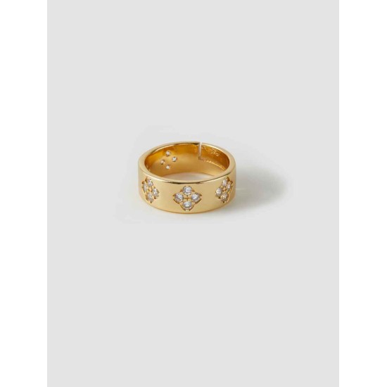 Four Petal Flower Ring Four Petal Flower Ring