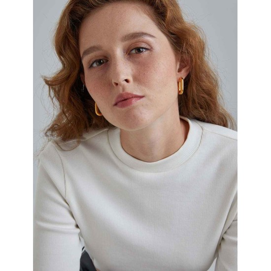 Gold Clip Earrings Gold Clip Earrings