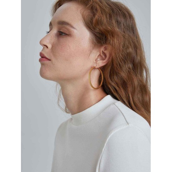 Large Flate Hoops Large Flate Hoops