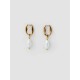 Pearl Oblong Earrings Pearl Oblong Earrings