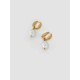 Pearl Oblong Earrings Pearl Oblong Earrings
