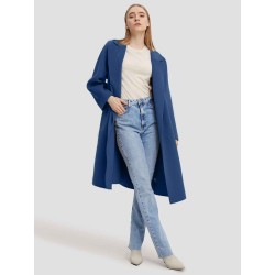 Belted Wrap Wool Coat