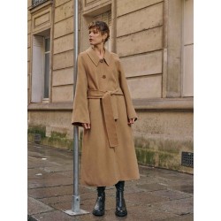 Buttoned Wool Coat