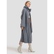 Long Straight Cut Cashmere Coat Long Straight Cut Cashmere Coat