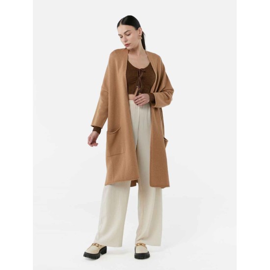 Slouchy Long Wool Cardigan Slouchy Long Wool Cardigan