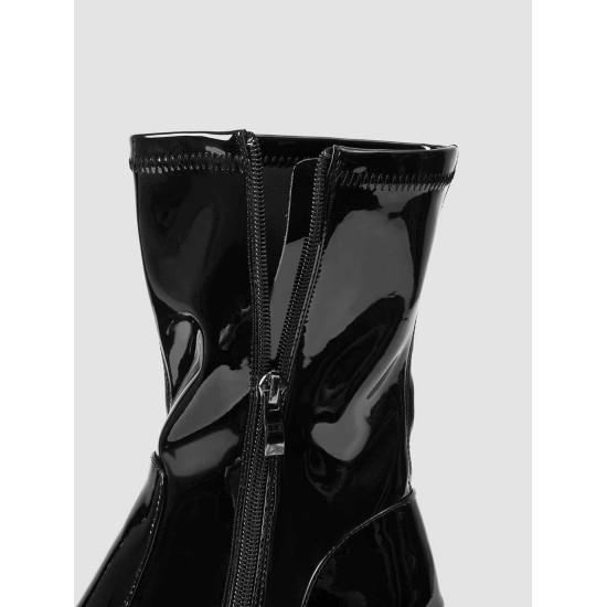 Silver Rhinestone Boots Silver Rhinestone Boots