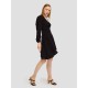 Asymmetrical Cold Shoulder Dress Asymmetrical Cold Shoulder Dress