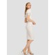 Puff Sleeve Sheath Dress Puff Sleeve Sheath Dress
