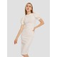 Puff Sleeve Sheath Dress Puff Sleeve Sheath Dress