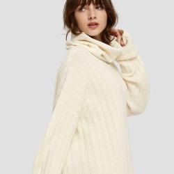 Cozy Cowl Neck Wool Sweater