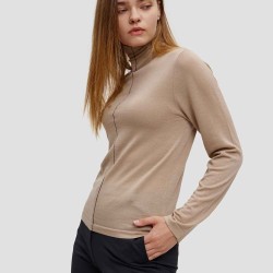 Bottle Neck Wool Top