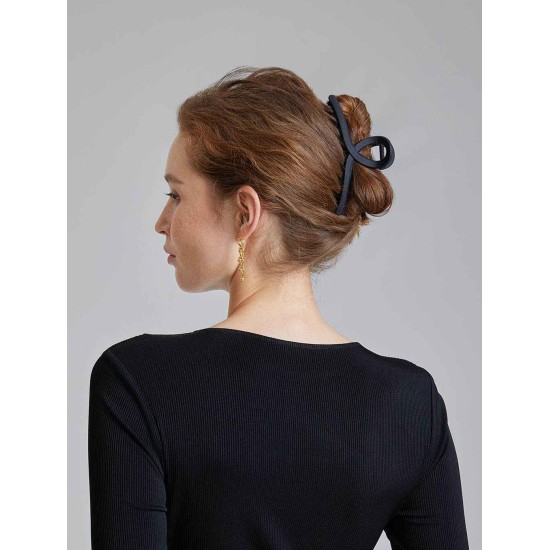 Black Matte Hair Claw Black Matte Hair Claw