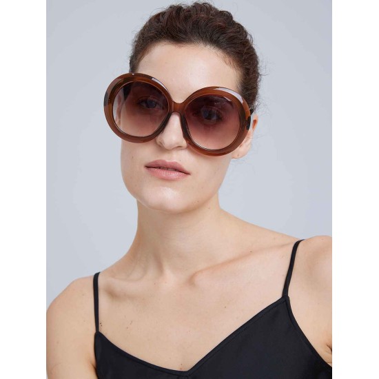Oversized Round Sunglasses