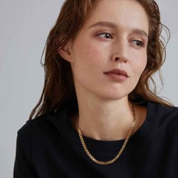 Flat Mariner Chain Necklace