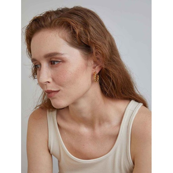 Twist Open Earrings Twist Open Earrings