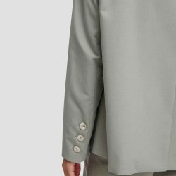 Boxy Two Button Blazer