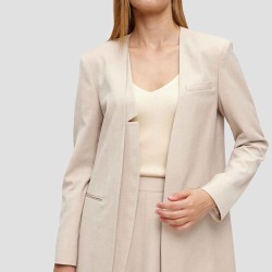 Open-front Blazer