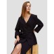V Neck Belted Wool Coat V Neck Belted Wool Coat