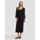 V Neck Belted Wool Coat V Neck Belted Wool Coat
