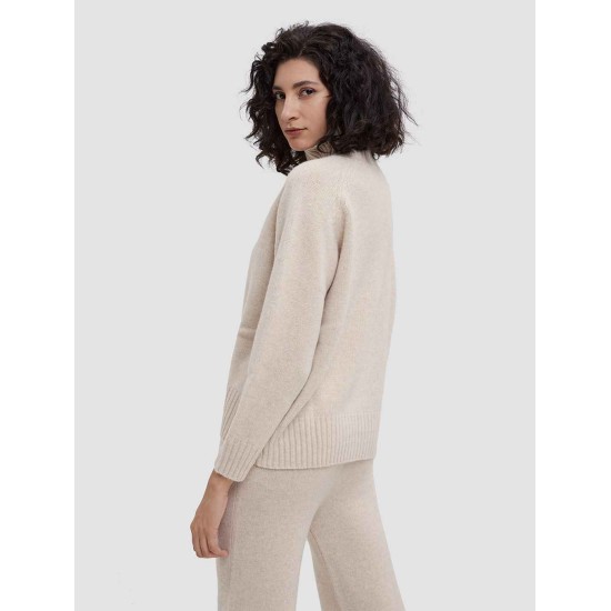 Half Turtleneck Yak Wool Sweater Half Turtleneck Yak Wool Sweater