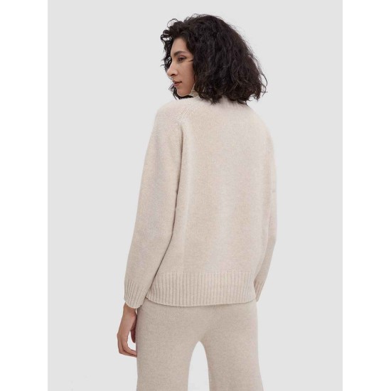 Half Turtleneck Yak Wool Sweater Half Turtleneck Yak Wool Sweater